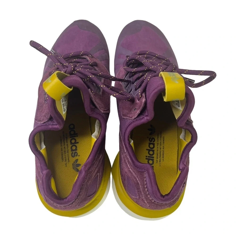 Adidas Tubular Purple Suede‎ Athletic Shoes Mens Size 8